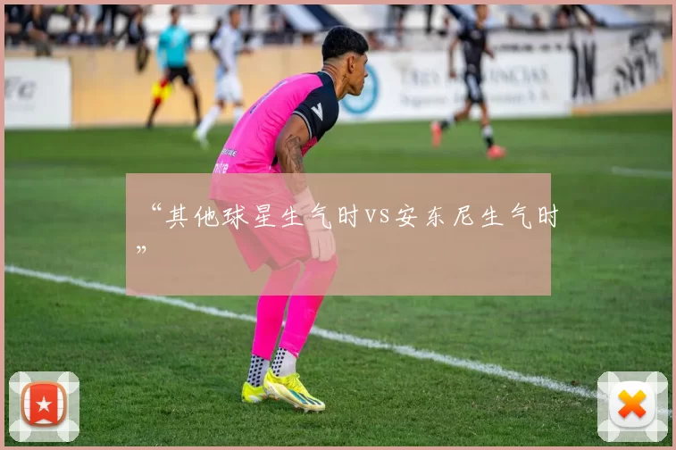 “其他球星生气时vs安东尼生气时”